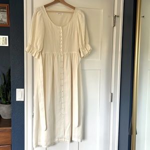 Emerson Fry Meadow Dress - Salt